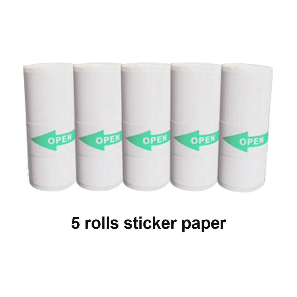Portable Mini Bluetooth Wrong Printer Mobile Phone Photo Title Note Print Pocket Student Error Label Printer for Children's Gift