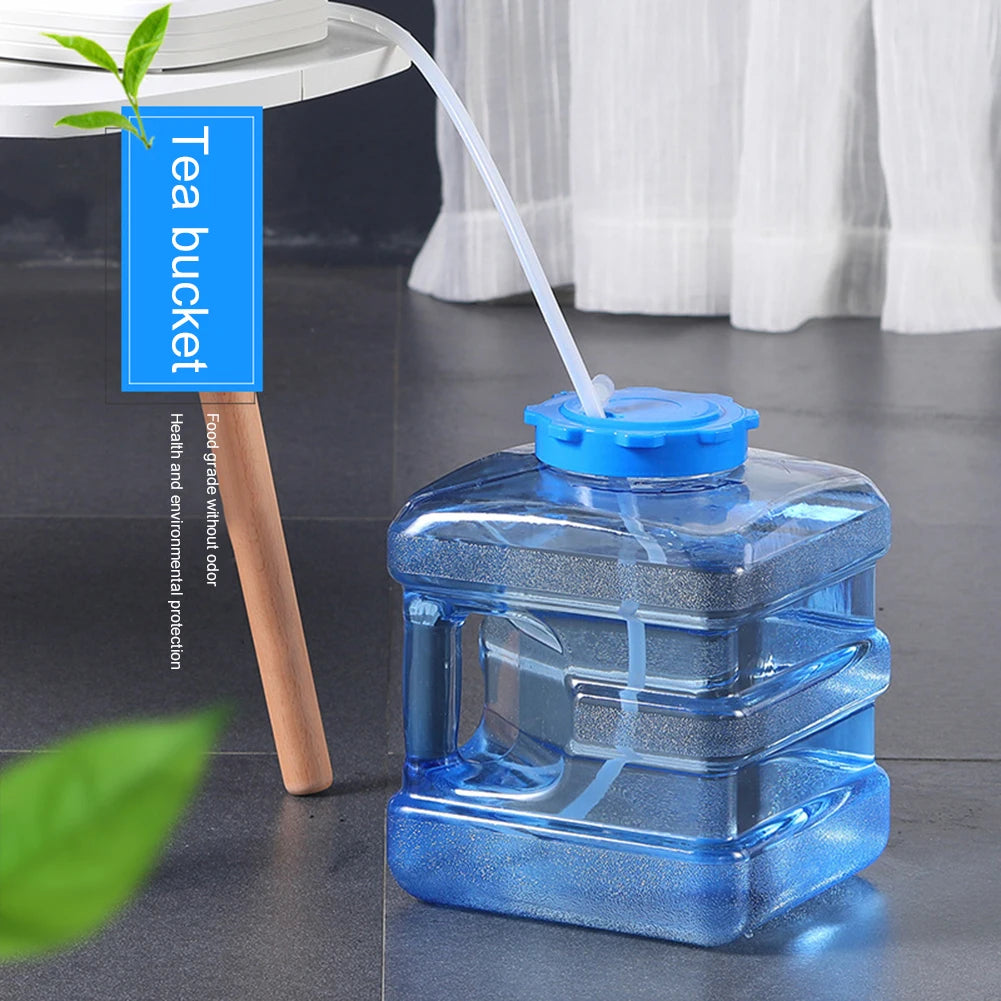 7.5/10/15L Drinking Water Container with Spigot Leakproof Camping Water Tank Large Capacity Water Storage Carrier for Hiking Car