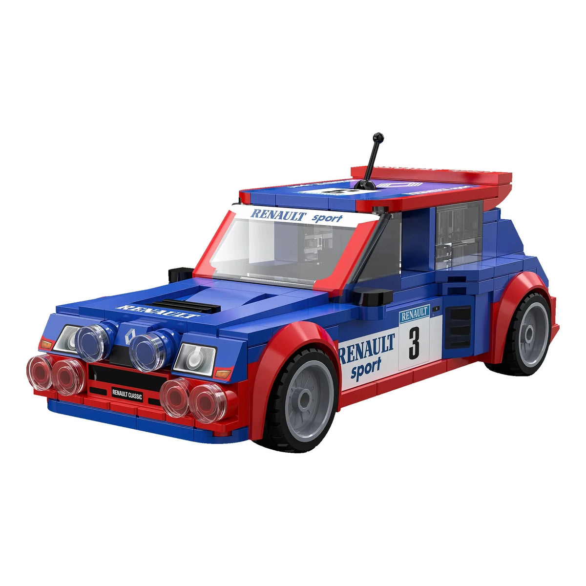 Technik RS.01 Sport Racing Car 1:24 Maxi Turbo RC Speed Supercar Sports Vehicle Building Blocks Model Kit Retro Toys Adults Gift