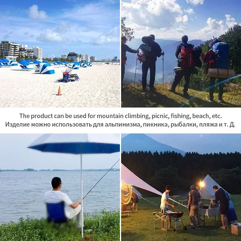 Outdoor Portable Folding Chair Beach Chairs for BBQ Travel Beach Hiking Picnic Seat Easy to Carry Convenient