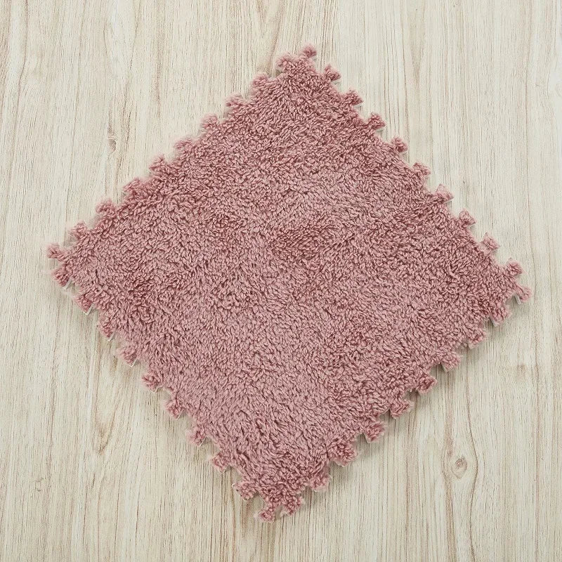 10/20Pcs Soft Plush Children's Mat Baby Play Mat Baby Toys Eva Foam Puzzle Carpet in Children's Room Keep Warm Playmat Floor Mat