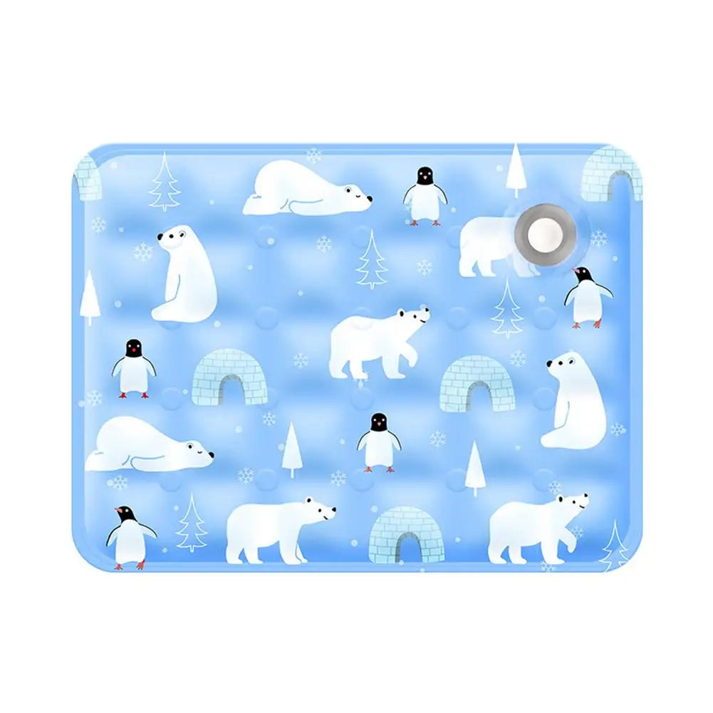 New Summer Cool Car Seat Ice Pad Body Cooling Water-injected Butt Pad Car Seat Cushion To Relieve The Discomfort Of Sitting Long