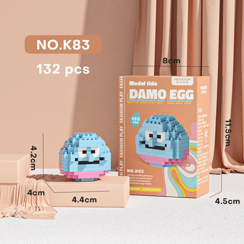 Disney Stitch Building Blocks Anime Kawaii Cartoon mini Action Children's Figures Blocks Bricks Assemble DIY Toys Gift for Kids