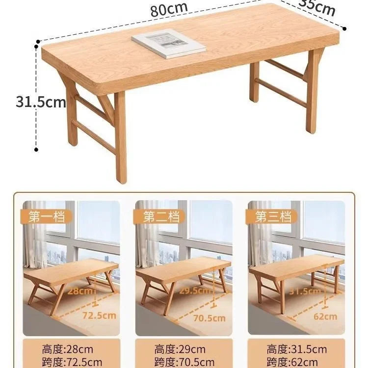 bay window small table small table household new Chinese tatami kang notebook computer  window sill coffee