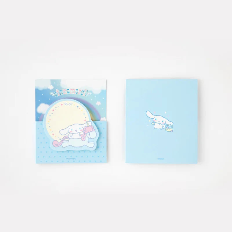 Trendy Sound Sanrio kawaii stationery Double-layer post-it notes hello kitty office notes sticky sticky notes korean kuromi