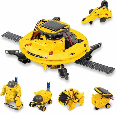 6-in-1 STEM Solar Robot Kit Toys Gifts for Kids Educational Building Science Experiment Set Birthday for Kids Boys Girls