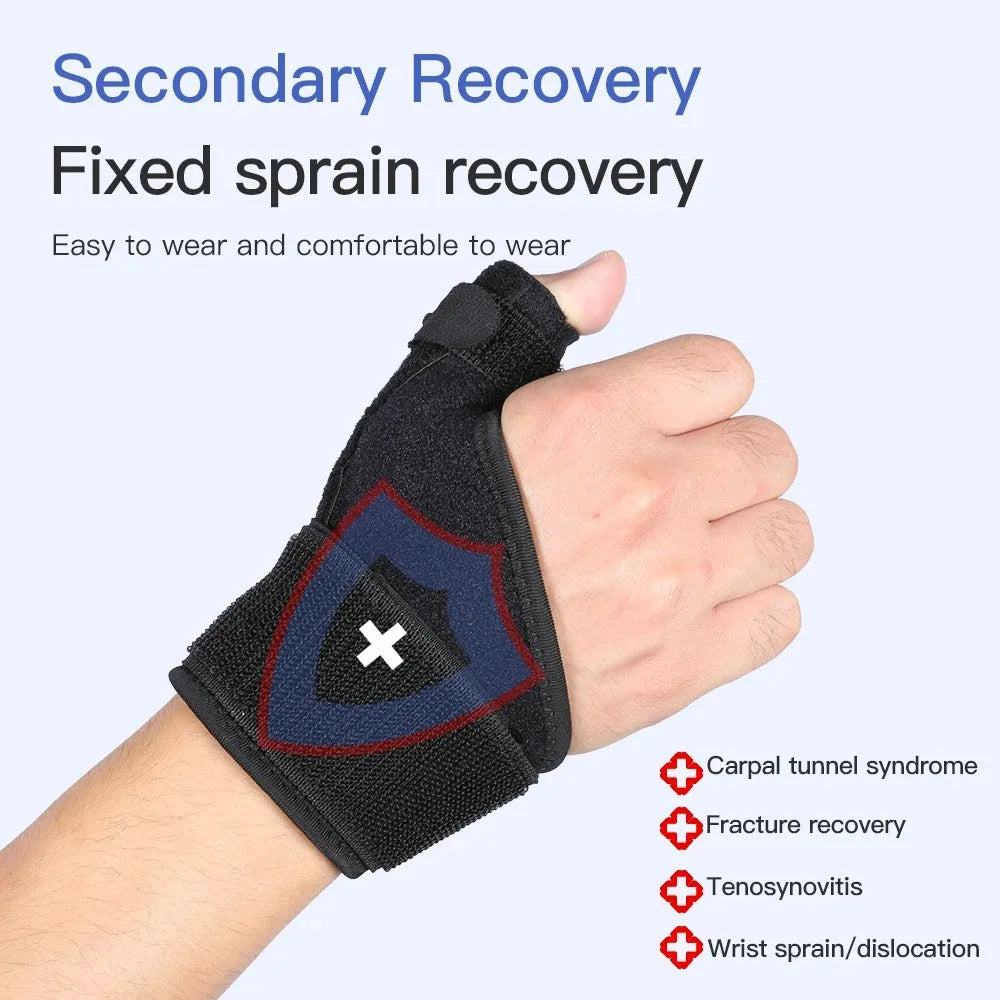 1Pcs Arthritis Wrist Support Protector Tendon Sheath Injury Recovery Wrist Brace Splint Finger Sprain Retainer Band