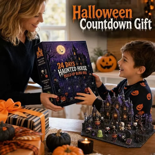 Halloween Horror Advent Calendar – 24 Mini Movie Figures Countdown Set