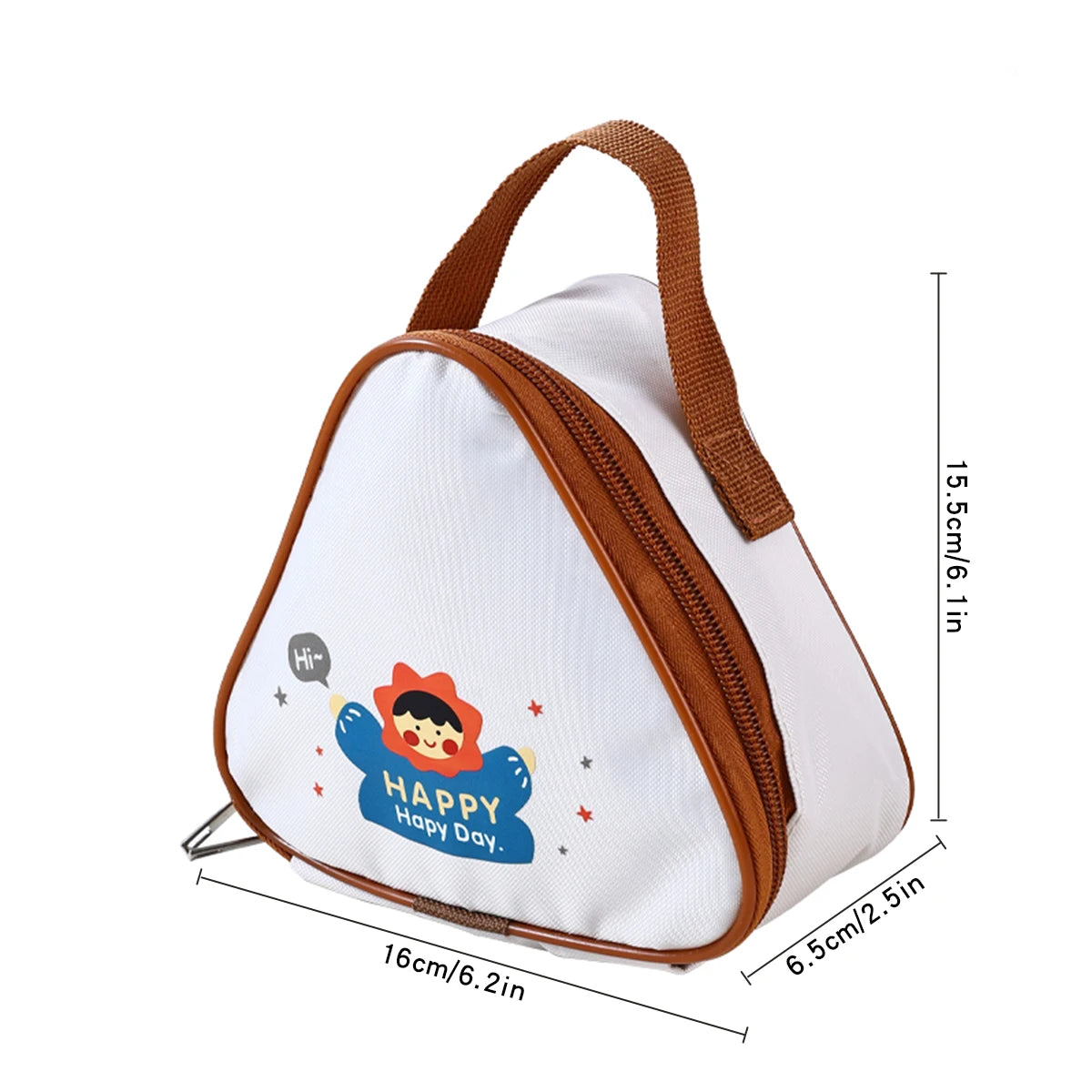 Mini Cartoon Insulated Lunch Box Bag Portable Reusable Picnic Cooler Bag Oil Proof&Waterproof Thermal Lunch Bag For Kids Student