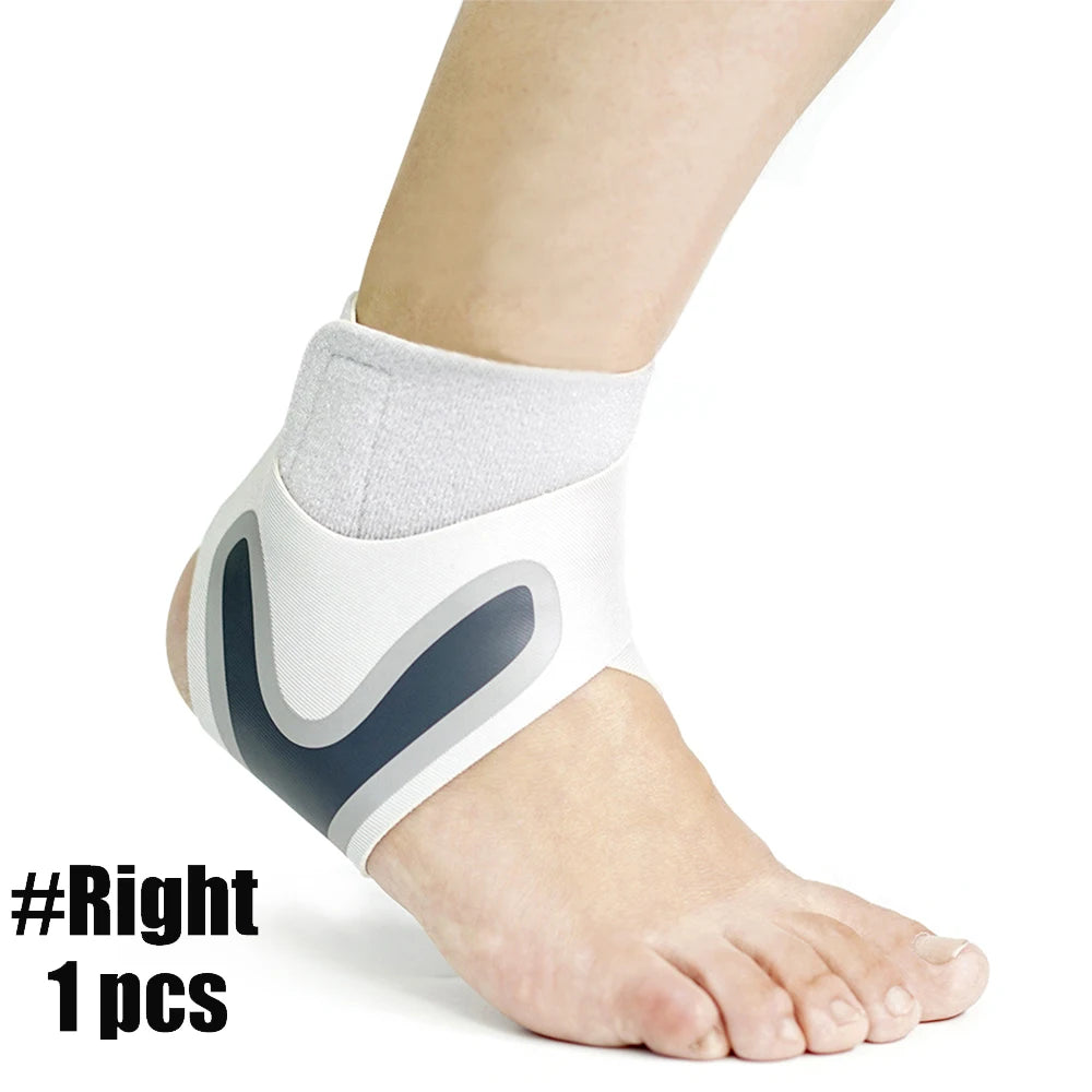 1 PC Sport Ankle Stabilizer Brace Compression Ankle Support Tendon Pain Relief Strap Foot Sprain Injury Wraps Running Basketball