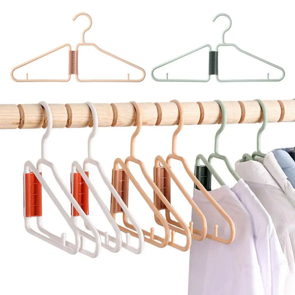 Multifunctional Cloth Hanger Foldable Portable Travel Saving Space Ultra-Light Clothes Hangers For Home Business Trip Vacation D