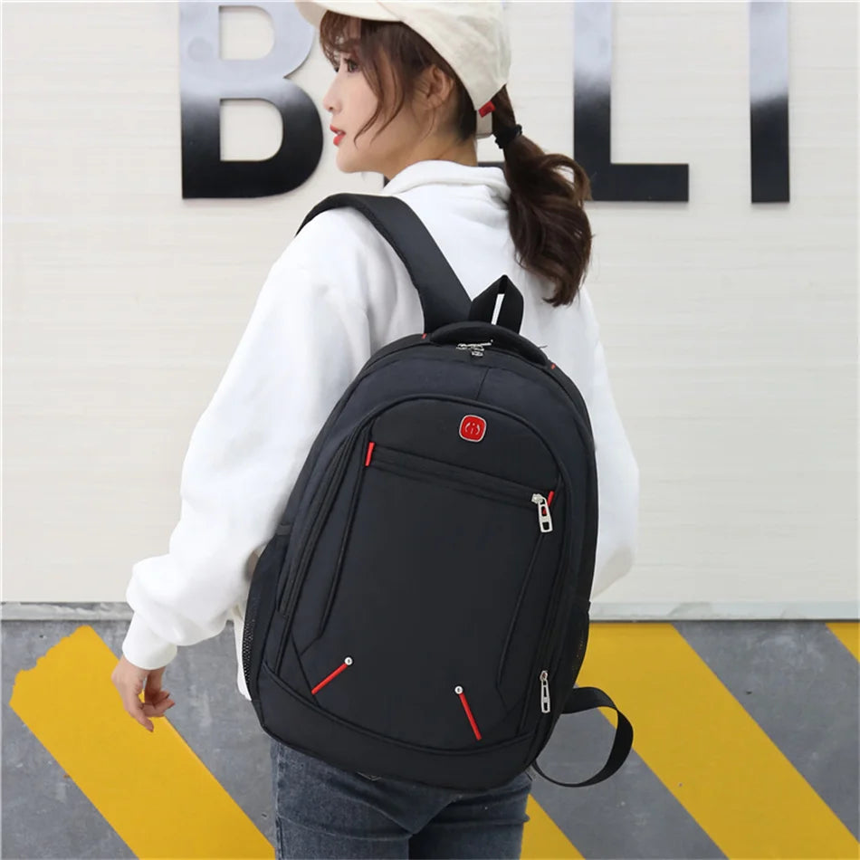 New Style Backpack for Men, Large Capacity Casual Backpack, Multi-Functional Business Trip Computer Bag, Medium to Large School Bag