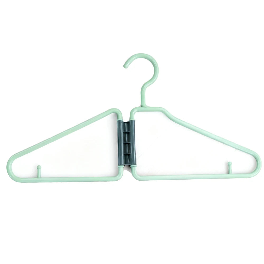 Multifunctional Cloth Hanger Foldable Portable Travel Saving Space Ultra-Light Clothes Hangers For Home Business Trip Vacation D