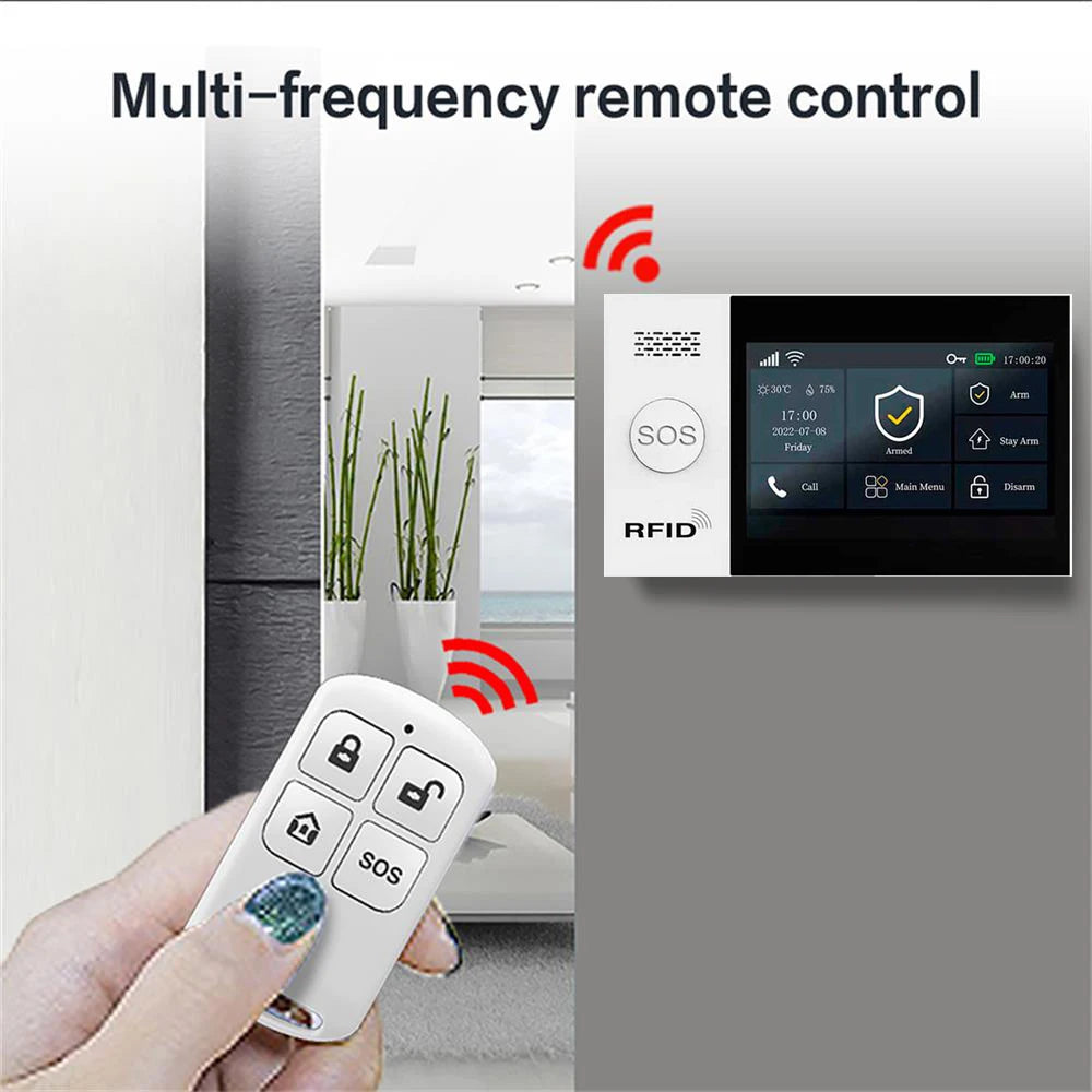 Smart Home Wireless Alarm Remote Control Work With PG103 PG107Alarm Control Home Security Alarm System 433MHz
