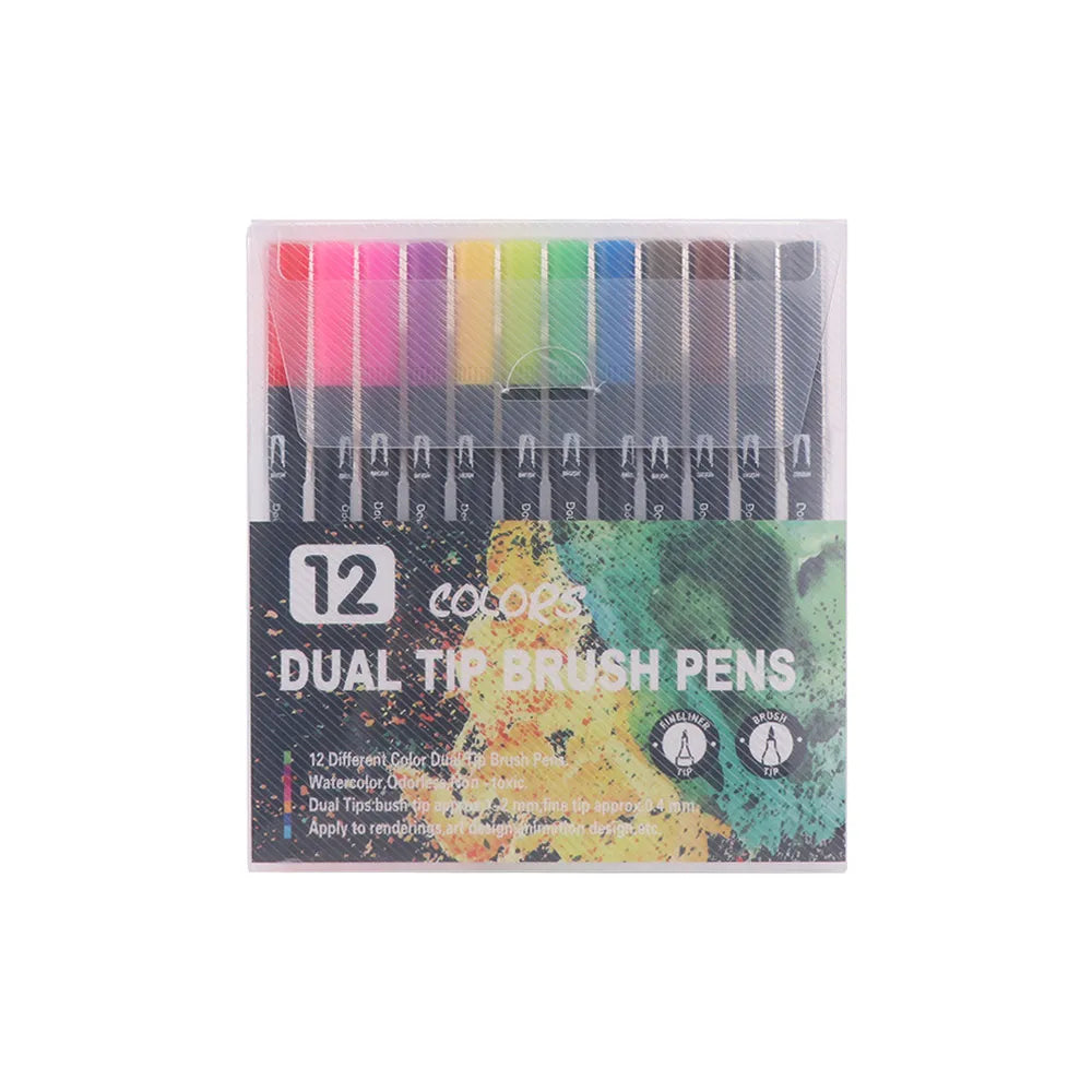 Cartoon Activity Color Painting Book Paper DIY Paint By Numbers Educational Quick-drying Drawing Learning Book Adults and Kids
