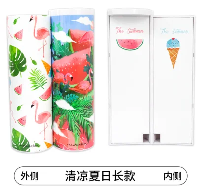 Pencil-box Multi-functional Pencil Case Plastic Double-layer Creative Pencil-box for children  Writing case