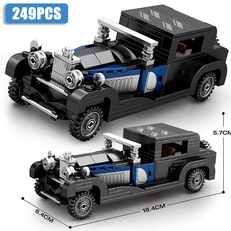 Speed Series Racing Sports Vehiclea Technique Car Supercar Building Blocks Set Bricks Classic MOC Model Toys For Kids