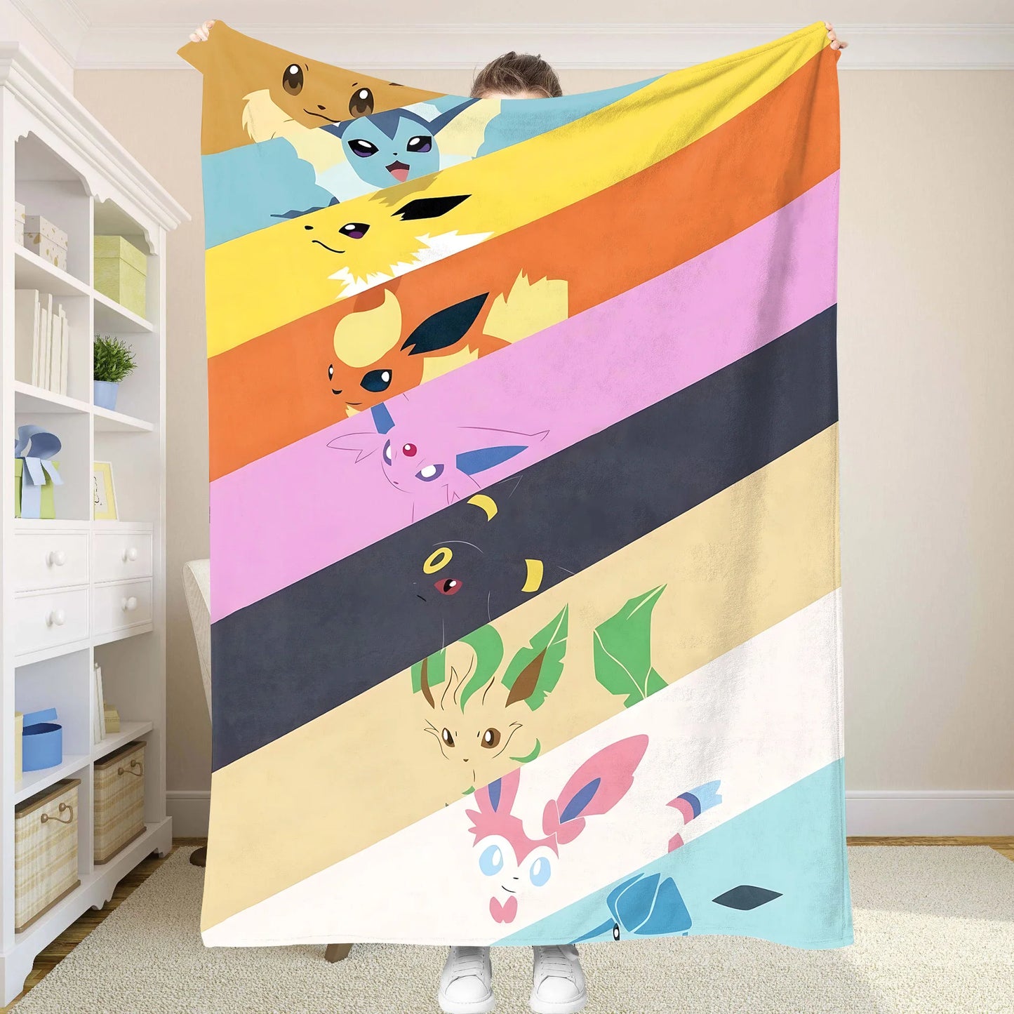 Spread on the Bed Blanket P-Pokemon Home and Decoration Throw Blankets & Throws Summer Comforter Anime Cooling Sofa Bedspreads