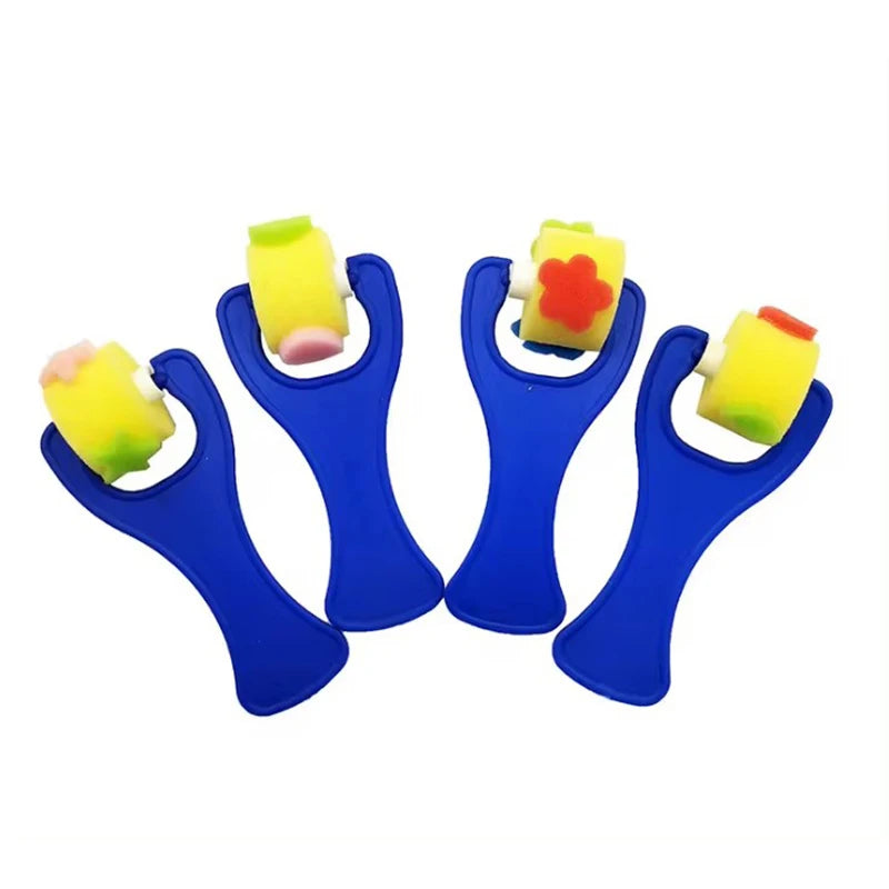 Painting Sponge Brush Art Craft Halloween Drawing Graffiti Tools Office Culture Educational Supplies Roller Seal Stamps TMZ