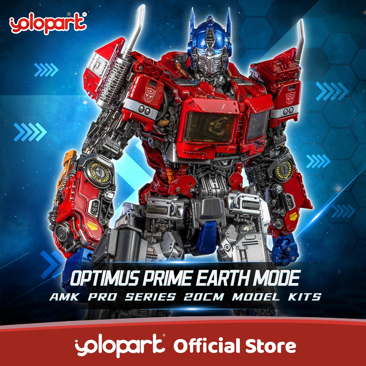 YOLOPARK Transformers Model : Bumblebee - 20cm Optimus Prime Model Kit - AMK PRO Series  Action Figures Toy Gift
