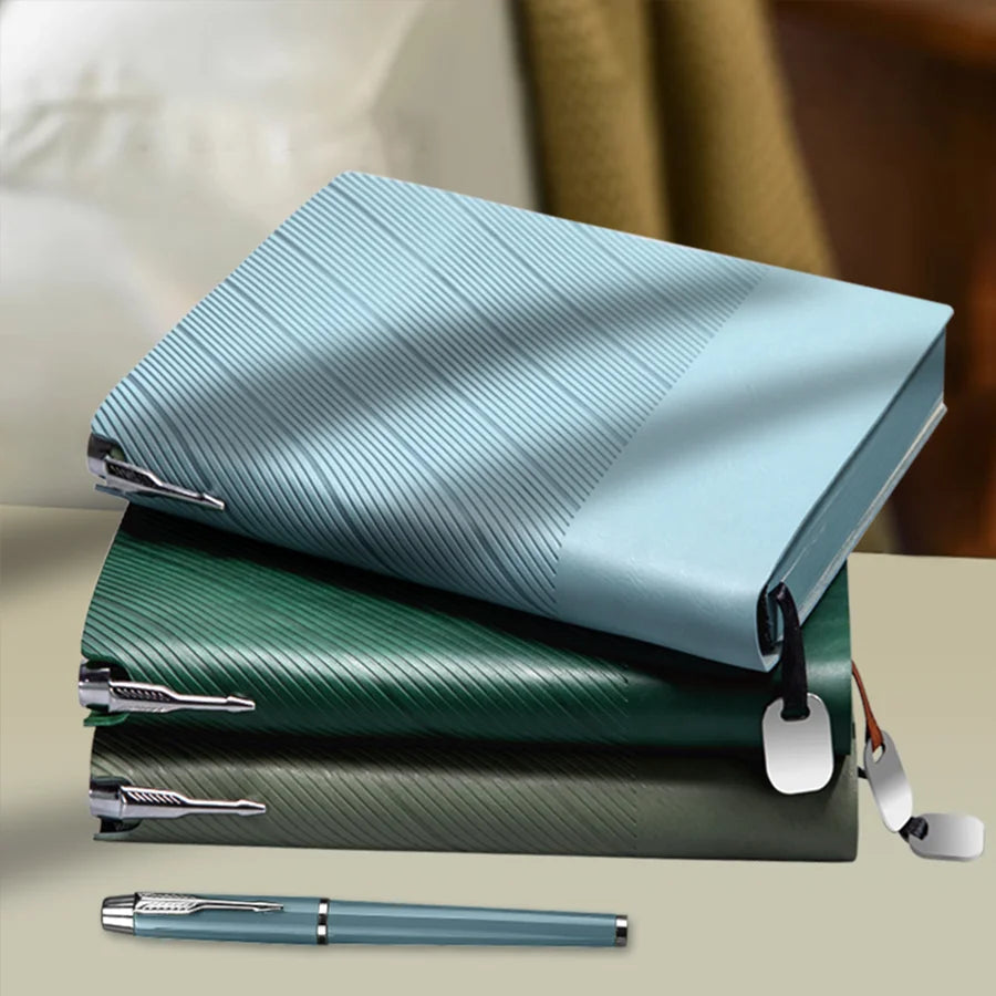 Artisan Twill Notebook - A5 Sketchbook with Textured Linen Cover