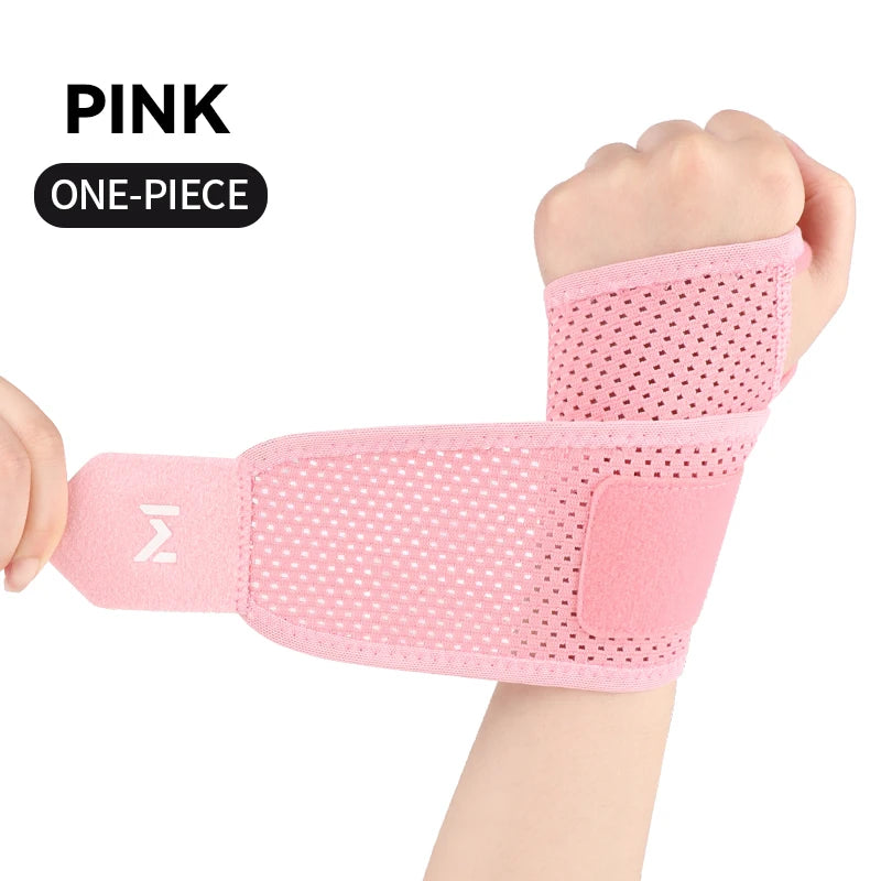 1 Breathable Mesh Wrist Support Joint Pain & Sprain Protection Chronic Overuse Wrist Support Wrap-Around Compression Sleeve