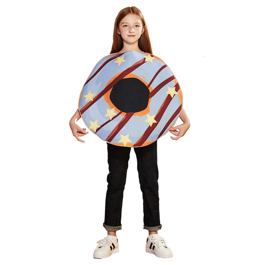 Donut Costume for Adults & Kids – Funny Food Outfit for Halloween & Group Costumes