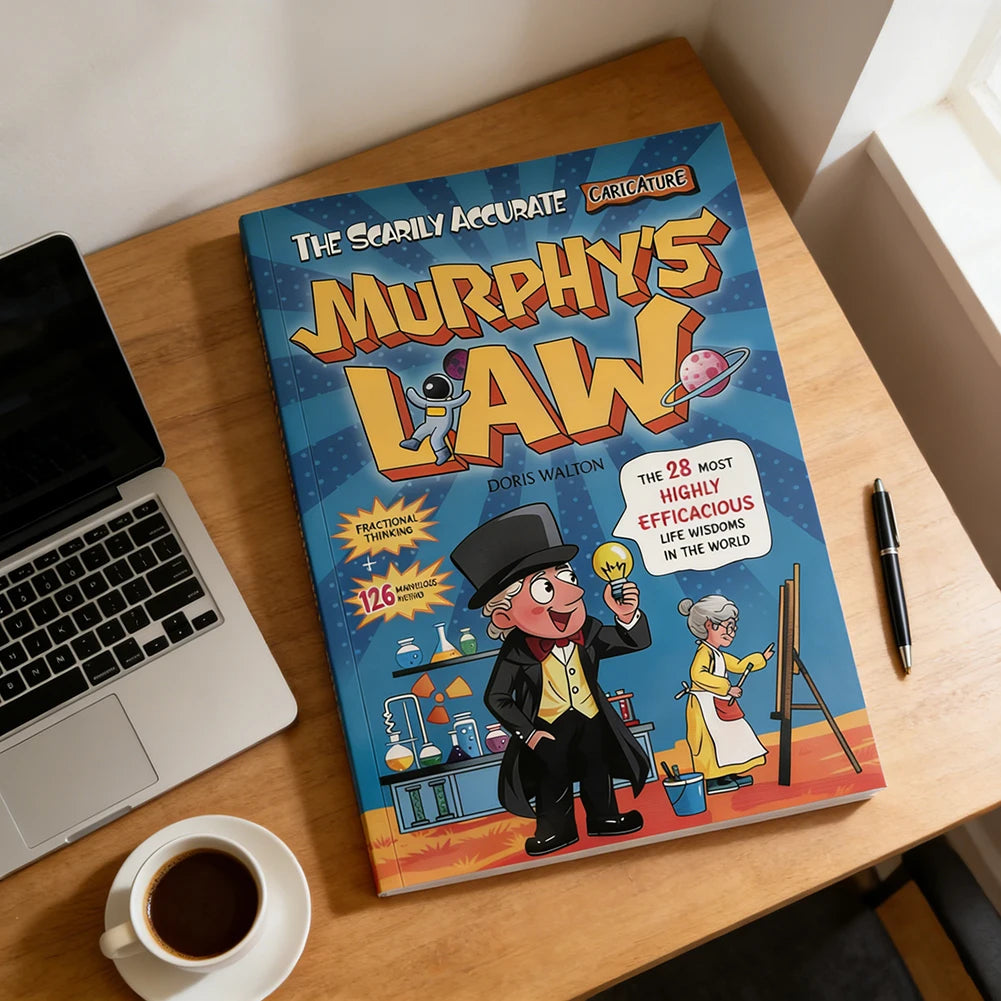 Murphy's Law Learning Book For Kids 8-12 Years Illustrated Fun Educational Concepts for Builds Resilience and a Growth Mindset