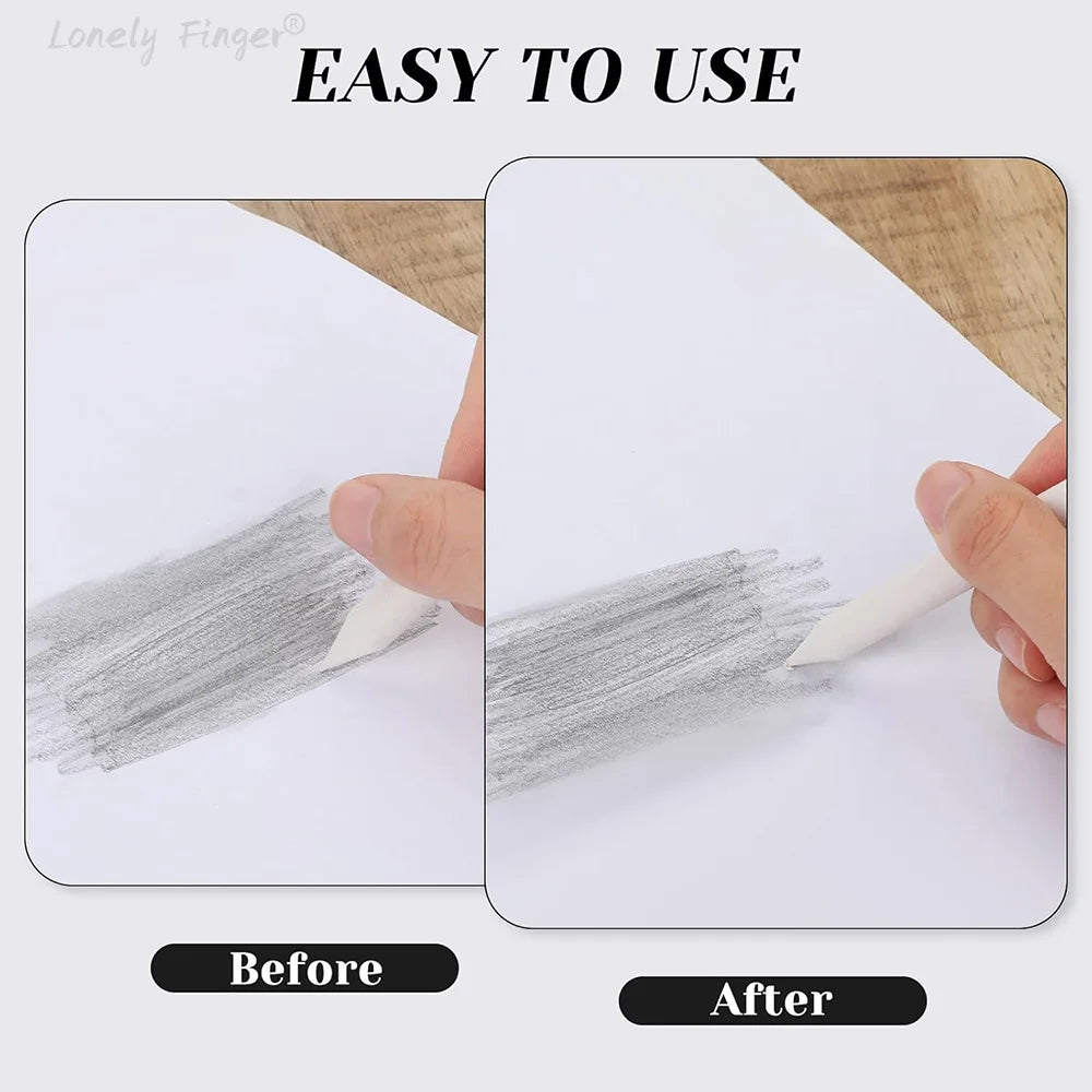 6/12 Pcs Blending Stumps, Paper Art Blenders, Drawing Pencils for Student Artist Charcoal Sketch Drawing Tools, Sketch Supplies
