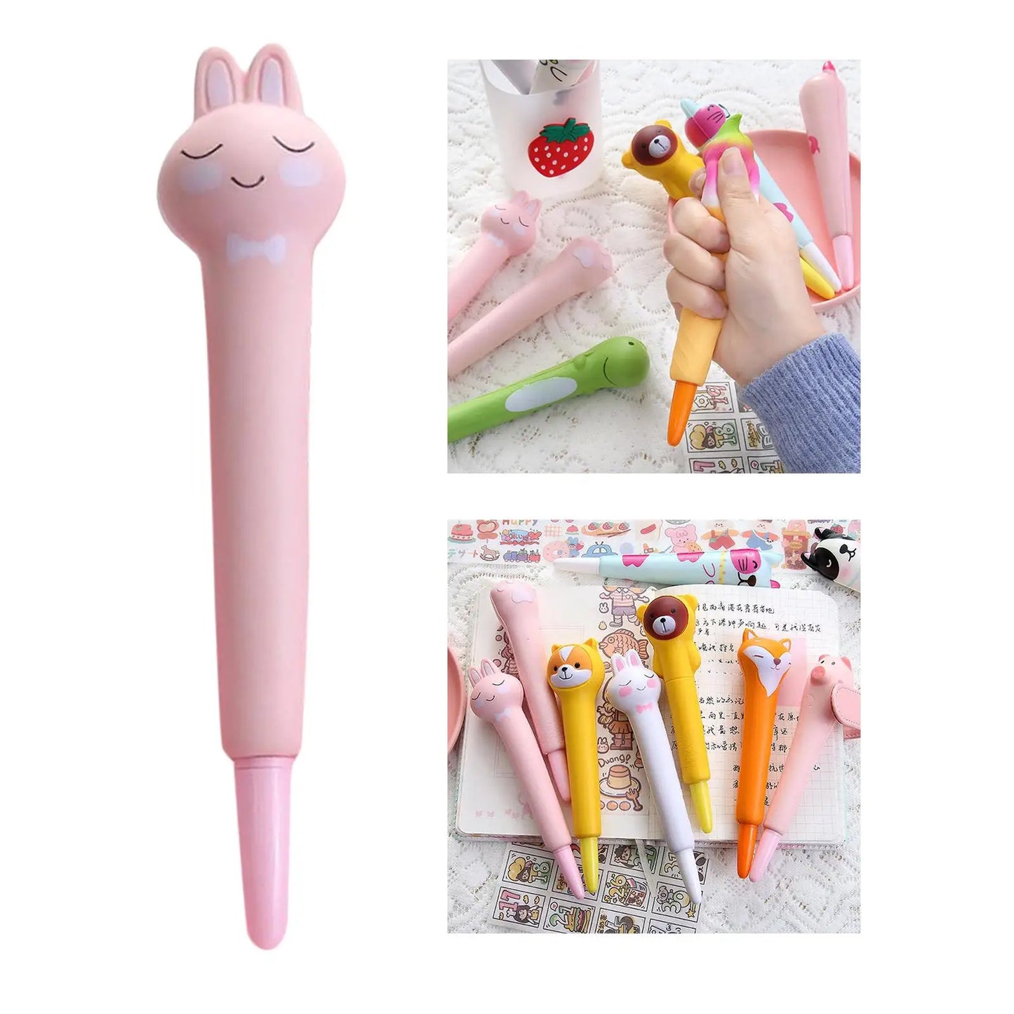 Fancy Pencil Fidget Topper Stress Relief Pen Pretty Pens to Write for Children and Learning Environments
