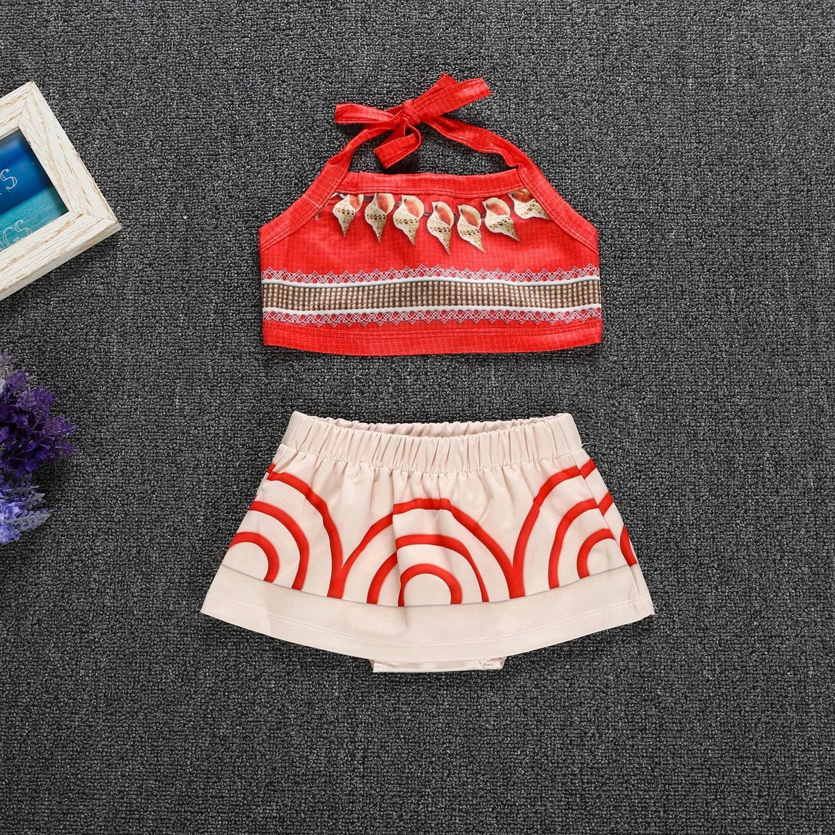 Baby Little Moana Dress Costumes Cosplay Girl Dresses Anime Movie Costume Halloween Costumes Gifts Kids Dress for Girls Outfit