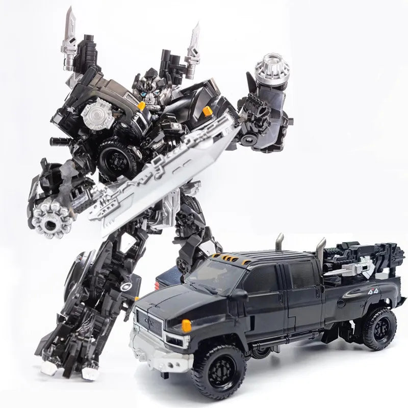TW1029 Transformation Toys Megatank Galvatron Ironhide Shockwave Action Figure Robot Collection Movie Deformation Model Gifts