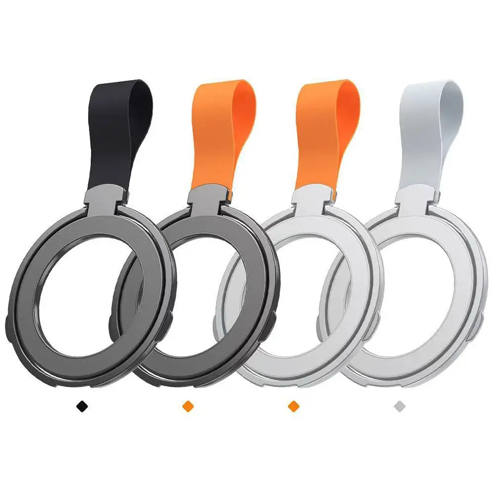 Universal Magnetic Phone Holder For Phone 15 14 13 12 Xiaomi Samsung Stand Grip Finger Ring Car For Magsafe Hand Strap Bracket