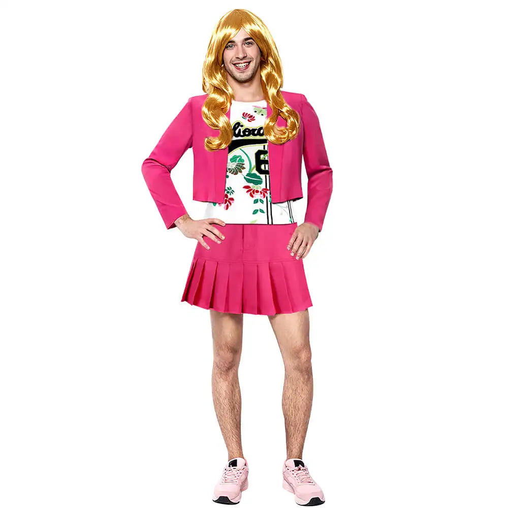 Men's White Chicks Cosplay Kevin Copeland Brittany Wilson Marcus Anthony Tiffany Wilson Costume Wig Cross-Dressing Takerlama