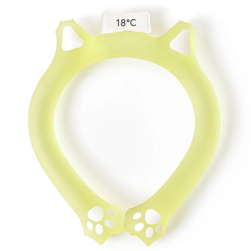 Sunstroke Prevention and Cooling Tool Outdoor Sports Cooling Ring Summer Comfort PCM Cold Collar Beach Travel Essentials