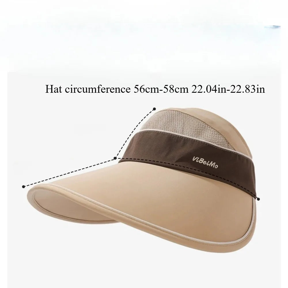 Women’s Cooling Open Sun Hat Extra Large Wide Brim UPF50+ UV Protection Outdoor Essential for Ladies