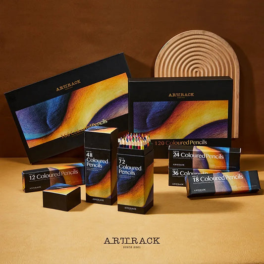 Oil-Based Colored Pencils – 12 to 72 Color Sets for Drawing & School