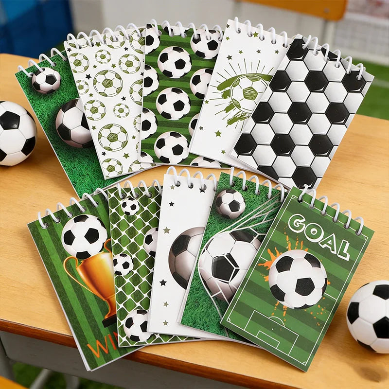 20pcs Soccer Pencil and Notebook Set for Kids Boys Sports Theme Birthday Party Favors Pinata Filler School Reward Christmas Gift