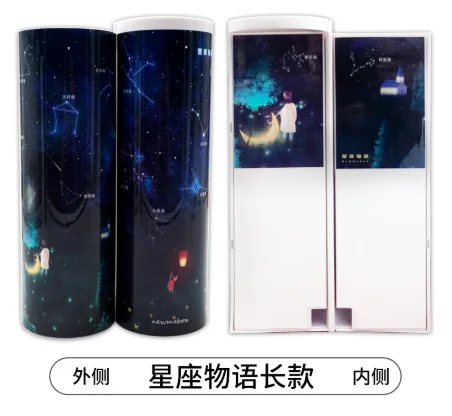 Pencil-box Multi-functional Pencil Case Plastic Double-layer Creative Pencil-box for children  Writing case