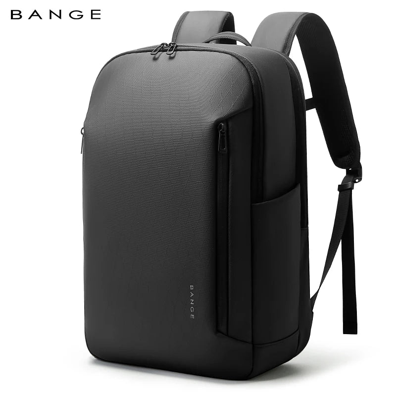 BANGE Carry On Lightweight Men's 15.6 inch Laptop Backpacks for Short Travel Business Trip Backpack Schoolbag with Side Pockets