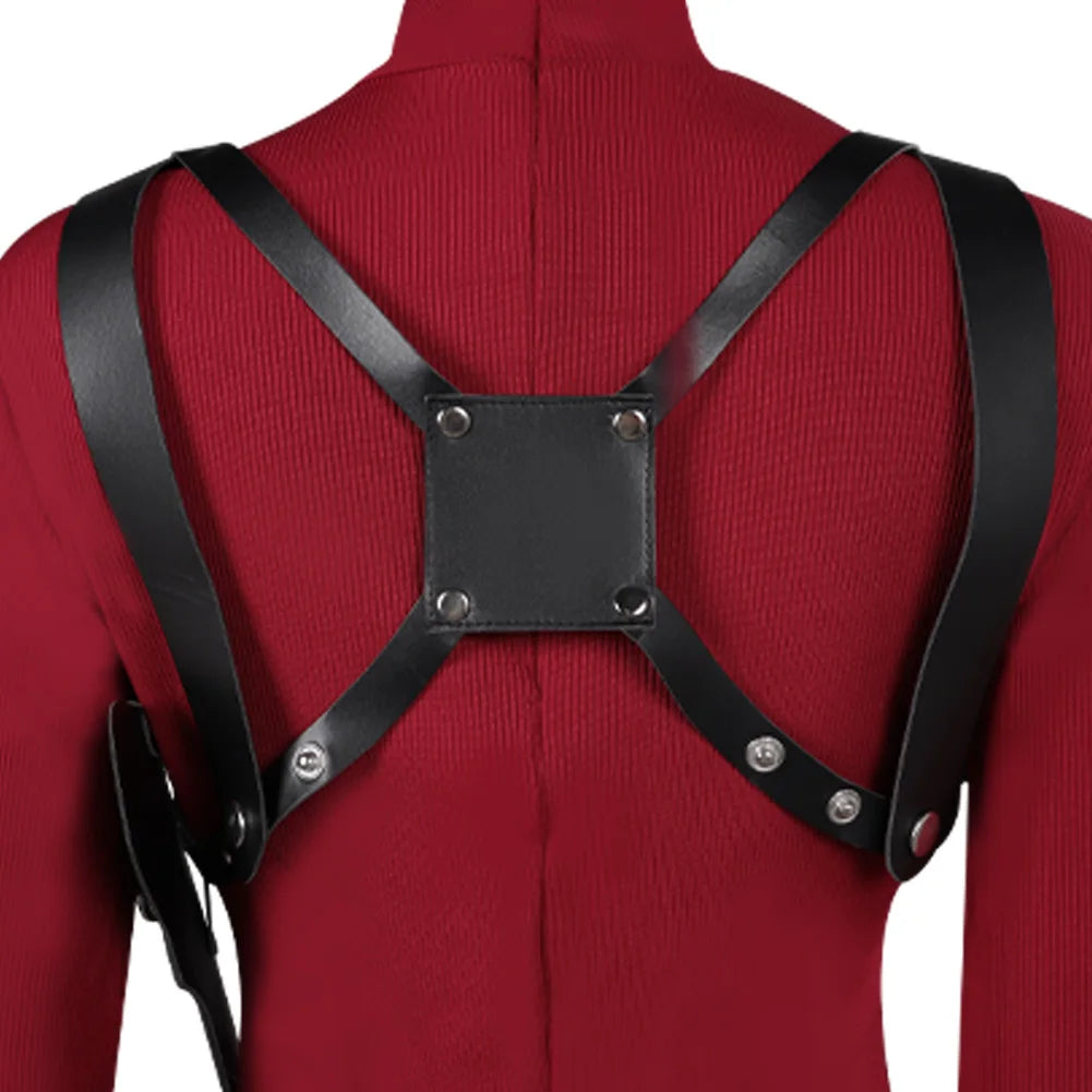 Female Ada Cosplay Wong Costume Dress Belt Wig Roleplay Outfits Fantasia Halloween Carnival Disguise Suit For Adult Women