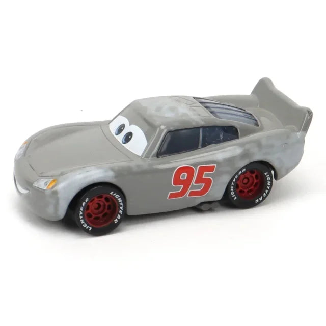 Disney Pixar Cars Toys racing Lightning McQueen Jackson Storm The King Mater 1:55 Diecast Metal Alloy Model Car Kid Gift