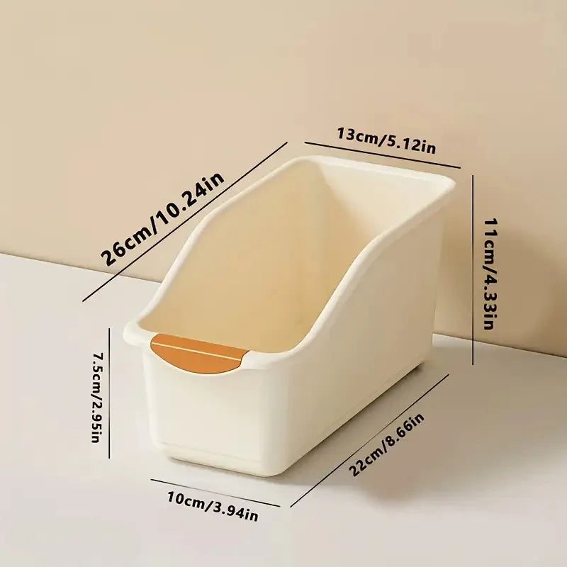 Kitchen Storage Basket Spice Seasoning Sundries Pantry Bathroom Sundries Plastic Storage Box for Home Organization