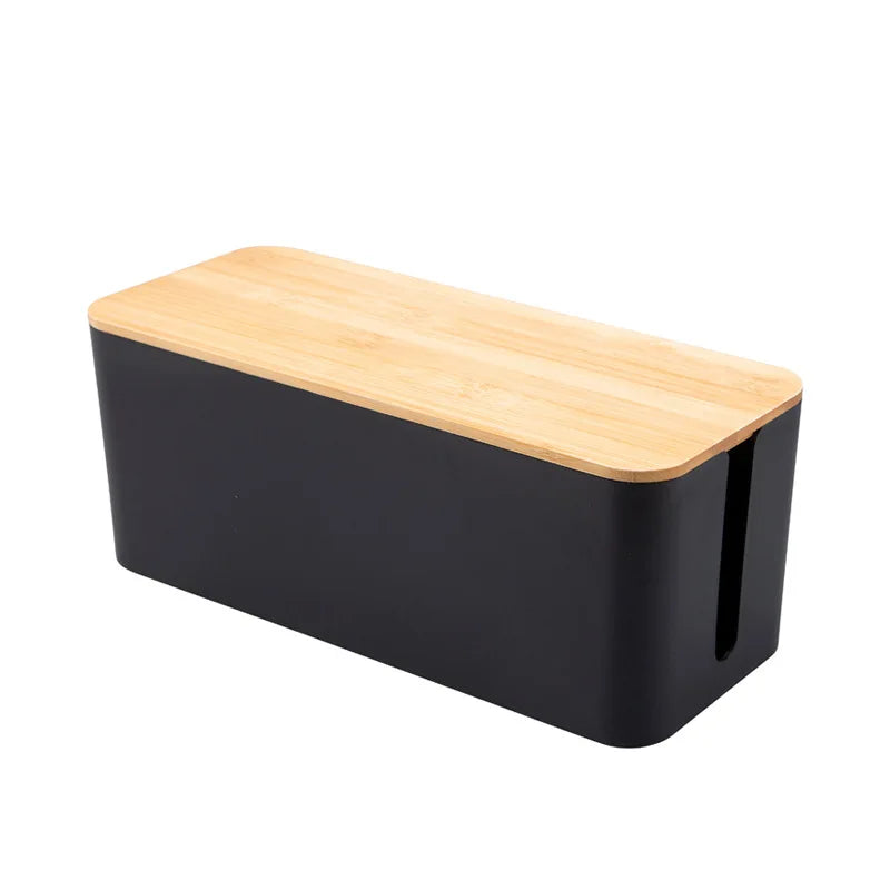 Cable Storage Box Power Line Dustproof Case Charger Socket Organizer For Wire Plug Protection anti-electric Shock finishing Box