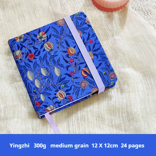 POTENTATE 100% Cotton Square Watercolor Paper Book 12x12cm/16x16cm 24 Sheets 300g (140lb) Art Drawing Painting Paper Sketchbook