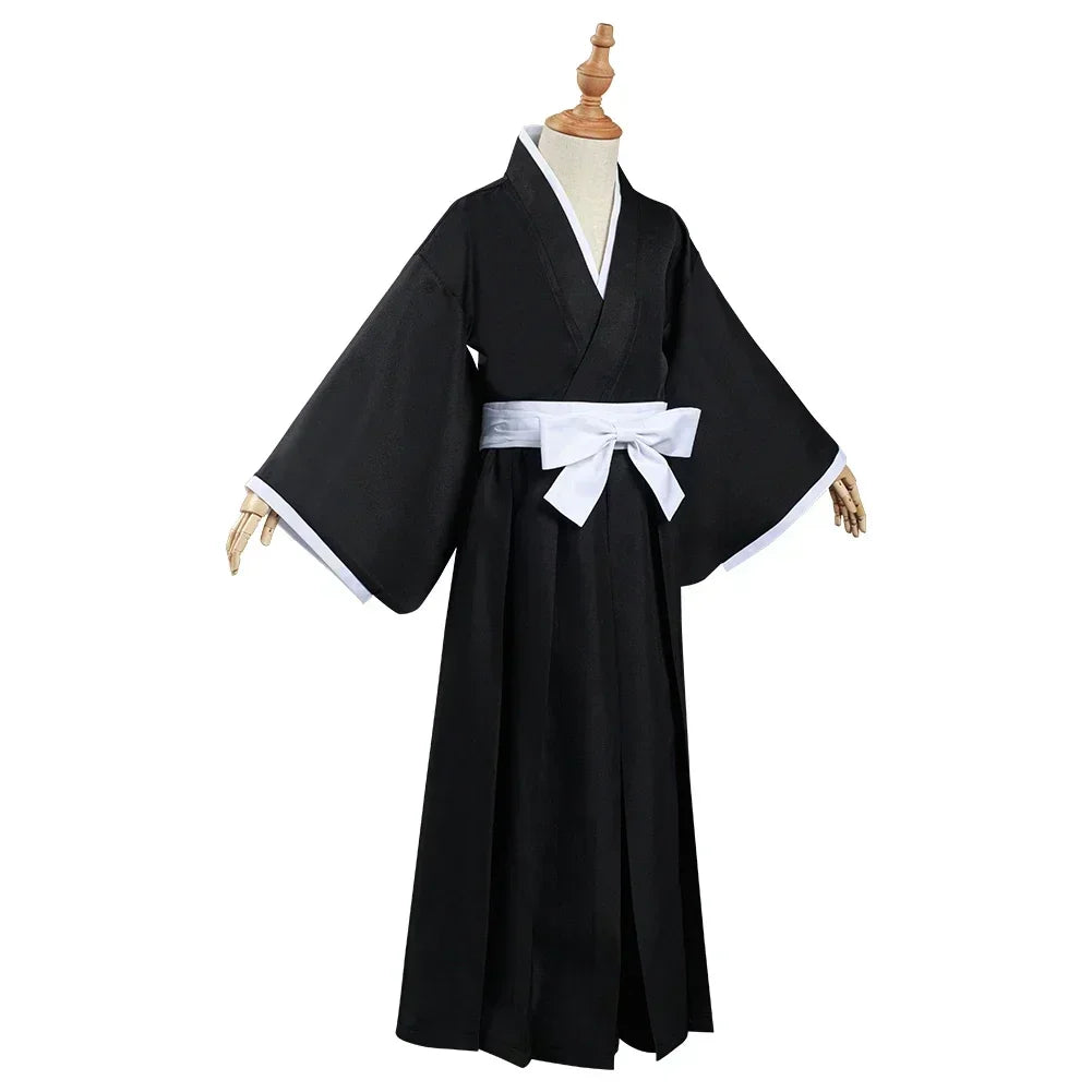 2026 Halloween Bleach Kurosaki Ichigo / Kuchiki Rukia / Toushiro Toushirou Die Pa Cosplay Costume Outfits Black Suit Halloween