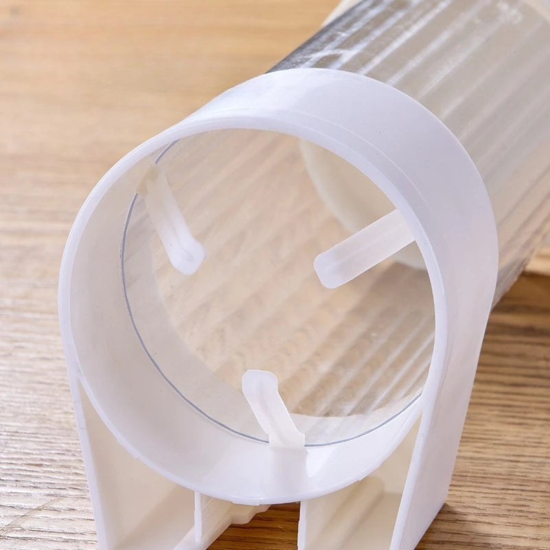 Water Dispenser Cup Holder Cup Container Disposable Paper Cup Dispenser Wall-mounted Plastic Paper Cup Frame Home Organizer
