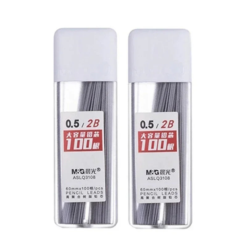 2B/HB Mechanical Pencil Leads Set 0.5/0.7mm Automatic Pencil Core Student Writing Painting Refills Office School Supplies
