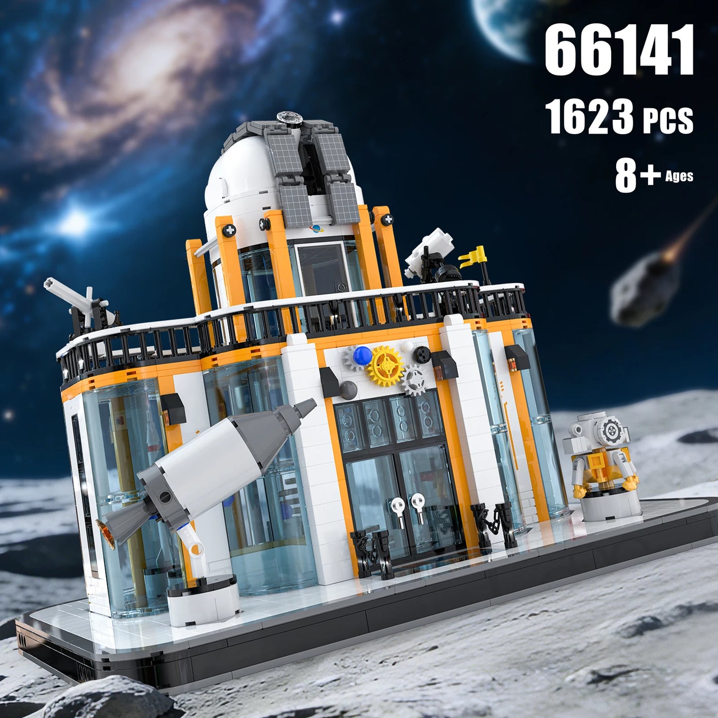 Space Exploration Station Building Toys Kit Science Center Model With Telescope STEM Educational DIY Toy Gift For Aldults Kids