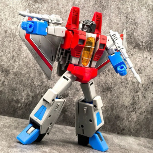 New JCS SS86 Starscream Action Figure KO Transformation G1 Skywarp Thundercracker Figures 18cm Collection Model Toys